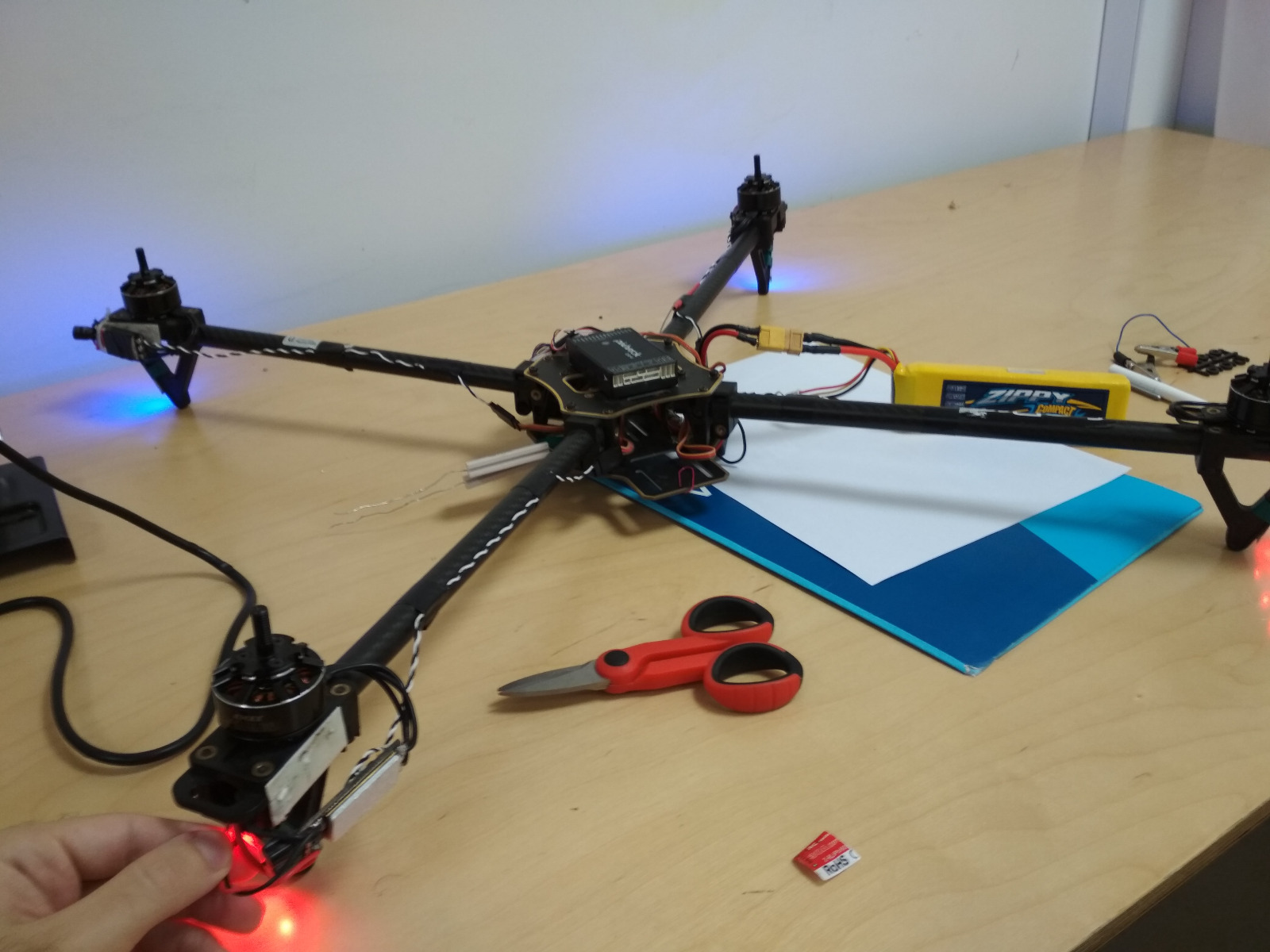 Vista adicional del Drone
