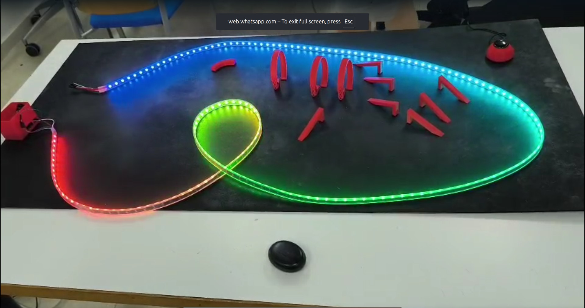 Montaje de LED Race