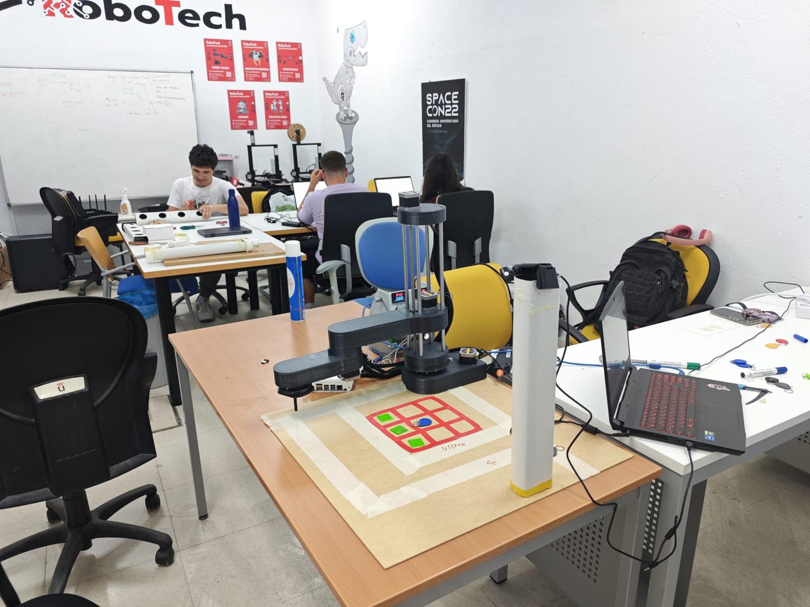 Pruebas del Robot Scara